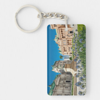 Plaza de Mayo Buenos Aires Argentina Watercolor Keychain