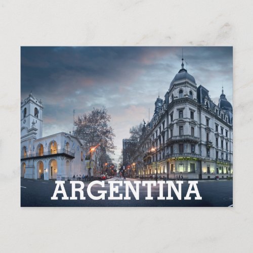 Plaza De Mayo Square Postcard