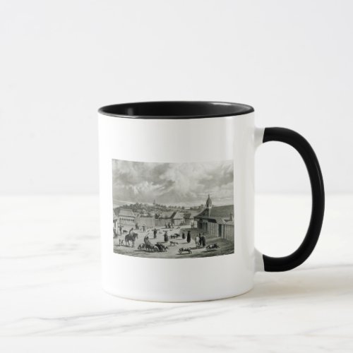 Plaza de San_Carlos de Chiloe 1835   Mug