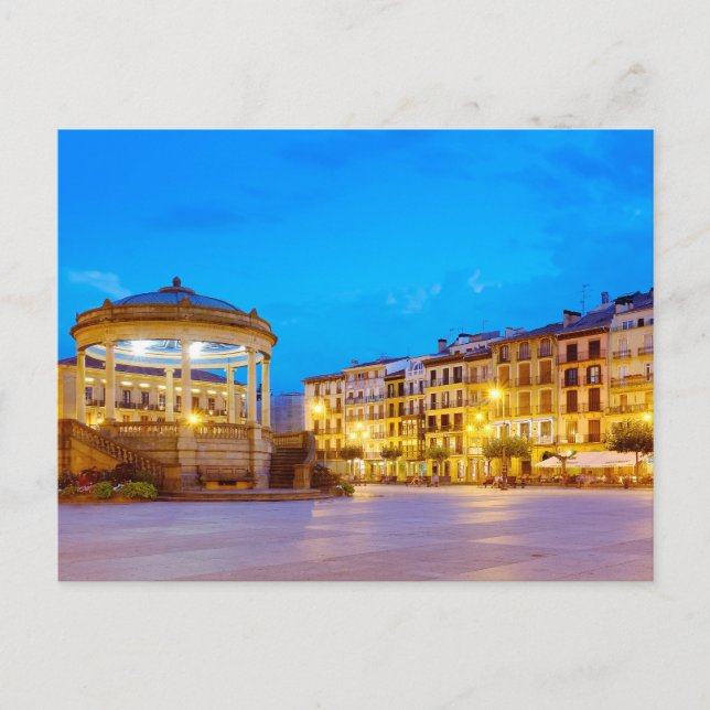 Plaza del Castillo Postcard (Front)