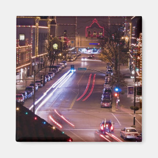 Plaza Evening at Christmas Magnet