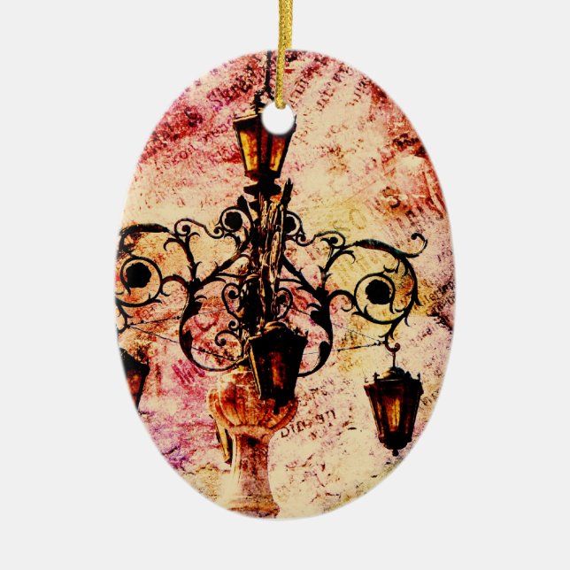 Plaza Light Ceramic Ornament (Front)