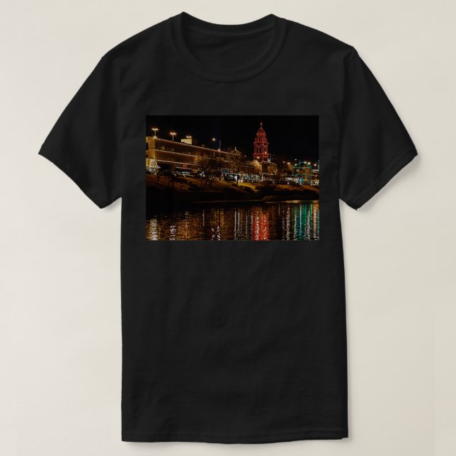 Plaza Lights  T-Shirt (Design Front)