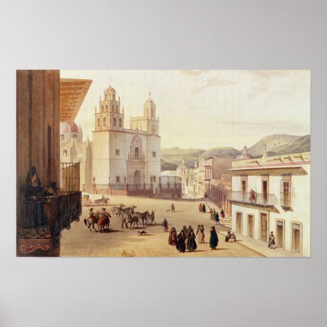 Plaza Mayor de Guonajuato Poster (Front)