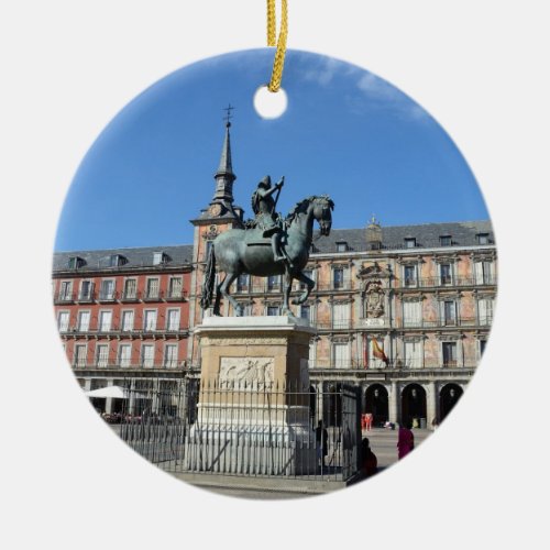 Plaza Mayor Madrid Ornament