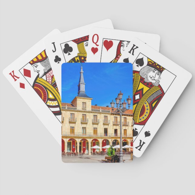 Plaza Mayor Poker Cards (Back)