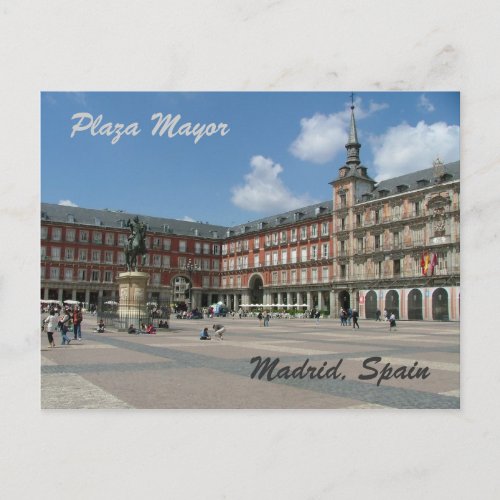 Plaza Mayor Postcard