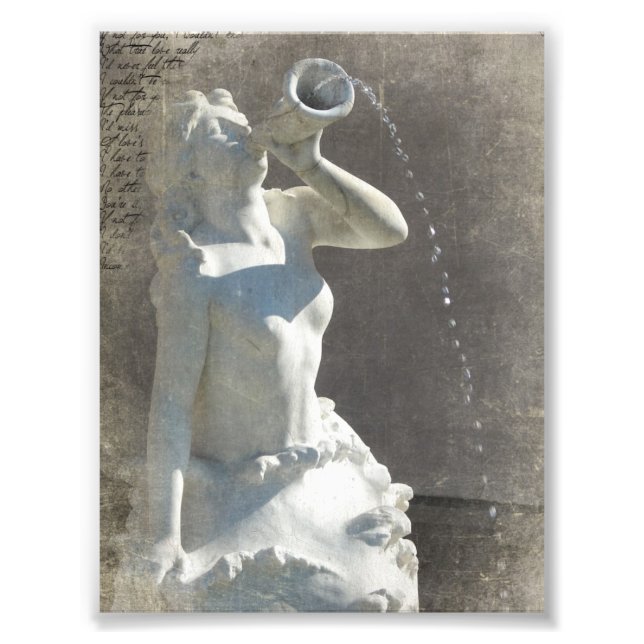 Plaza Mermaid Photo Print (Front)