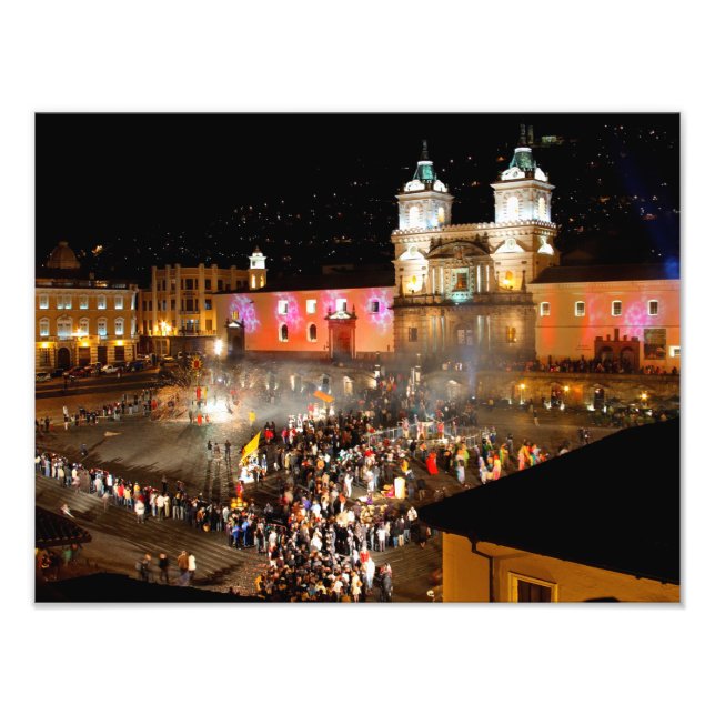 Plaza San Francisco Photo Print (Front)