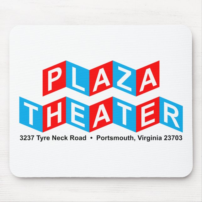 Plaza Theater Mouse Pad (Front)