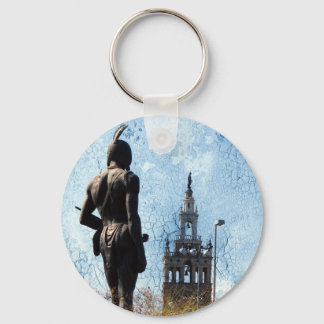 Plaza View Keychain