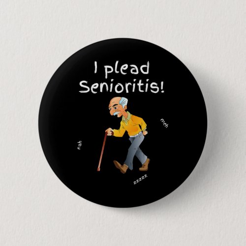 Plead Senioristis Old Senior Man Woman Aging Alzh Button