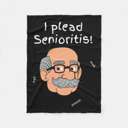 Plead Senioristis Old Senior Man Woman Aging Alzh Fleece Blanket