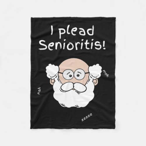 Plead Senioristis Old Senior Man Woman Aging Alzh Fleece Blanket