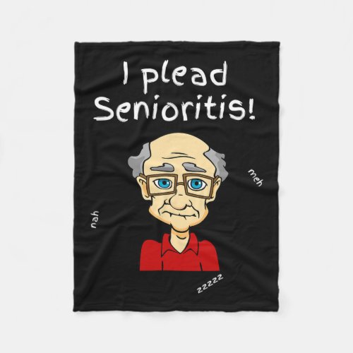 Plead Senioristis Old Senior Man Woman Aging Alzh Fleece Blanket