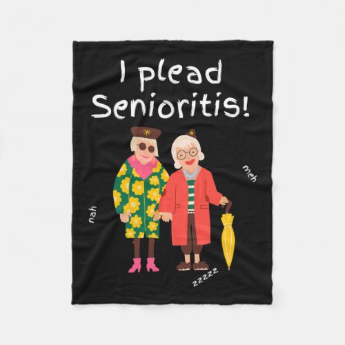 Plead Senioristis Old Senior Man Woman Aging Alzh Fleece Blanket