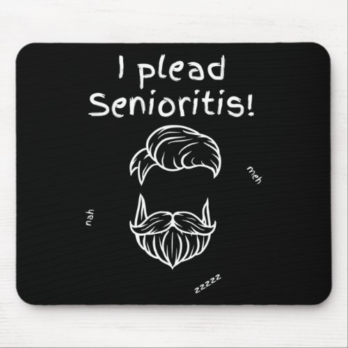 Plead Senioristis Old Senior Man Woman Aging Alzh Mouse Pad