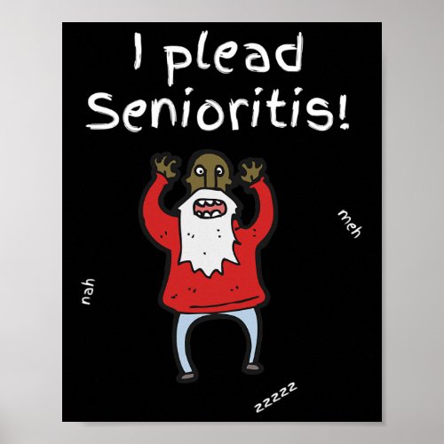 Plead Senioristis Old Senior Man Woman Aging Alzh Poster