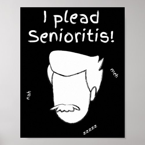 Plead Senioristis Old Senior Man Woman Aging Alzh Poster