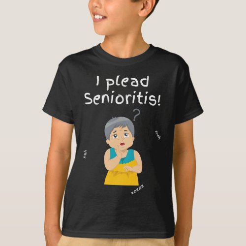 Plead Senioristis Old Senior Man Woman Aging Alzh T_Shirt