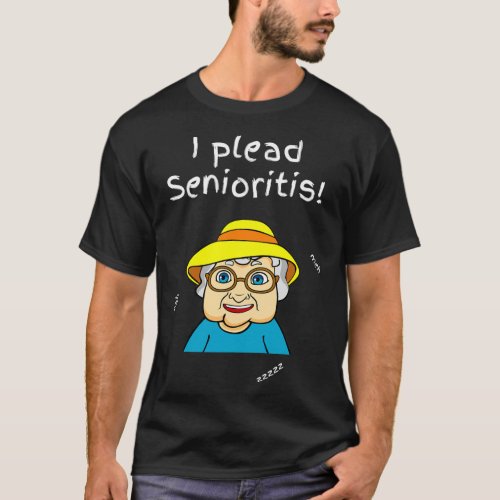 Plead Senioristis Old Senior Man Woman Aging Alzh T_Shirt