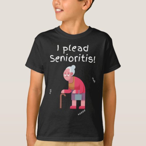 Plead Senioristis Old Senior Man Woman Aging Alzh T_Shirt