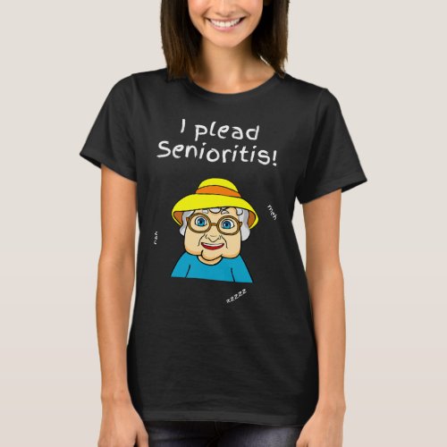 Plead Senioristis Old Senior Man Woman Aging Alzh T_Shirt