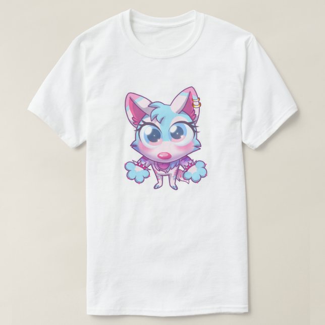 Pleading Sparkie  T-Shirt (Design Front)