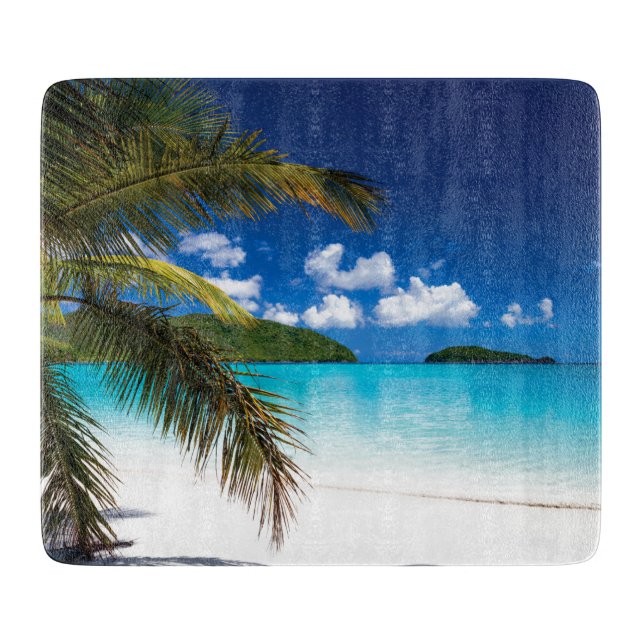Pleasant Beach Cutting Board (Front)