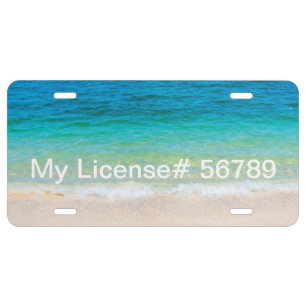 Pleasant Beach License Plate