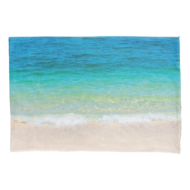 Pleasant Beach Pillow Case (Front)