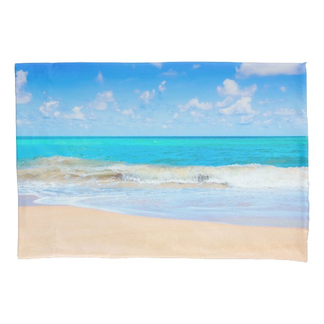 Pleasant Beach Pillow Case (Front)