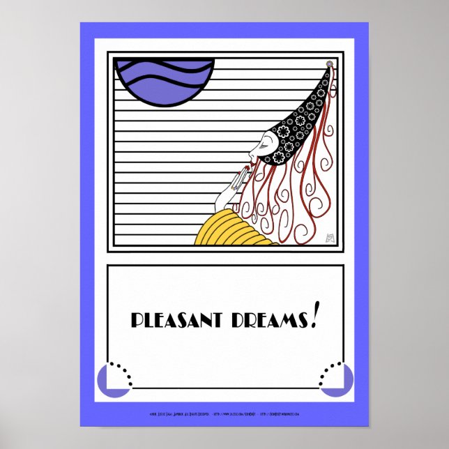 Pleasant Dreams Poster (Front)