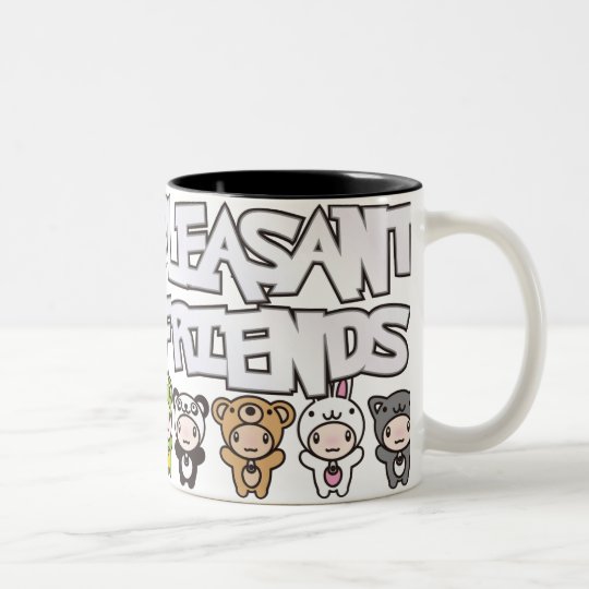 Pleasant_Friends Two-Tone Coffee Mug
