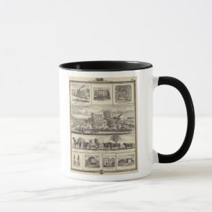 Pleasant Hill Farm bldgs in Decorah Mug
