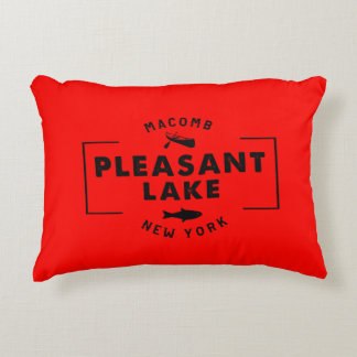 Pleasant Lake Brushed Polyester 16x12 Pillow