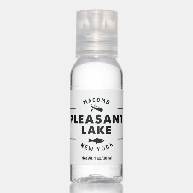 Pleasant Lake Hand Sanitizer: Pack of 12 Sanitizer (Front)