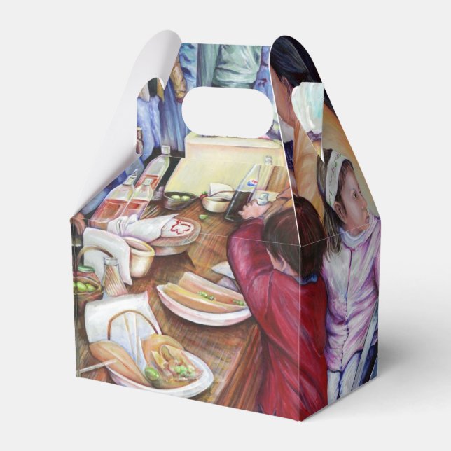 Pleasant Picnic Favor Boxes (Front Side)