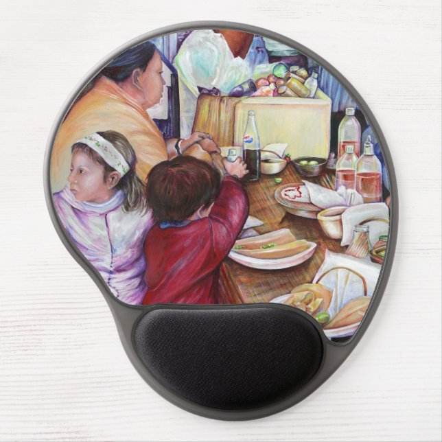 Pleasant Picnic, Mexico Gel Mousepad (Front)