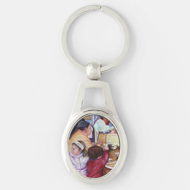 Pleasant Picnic, Mexico Keychain (Front)