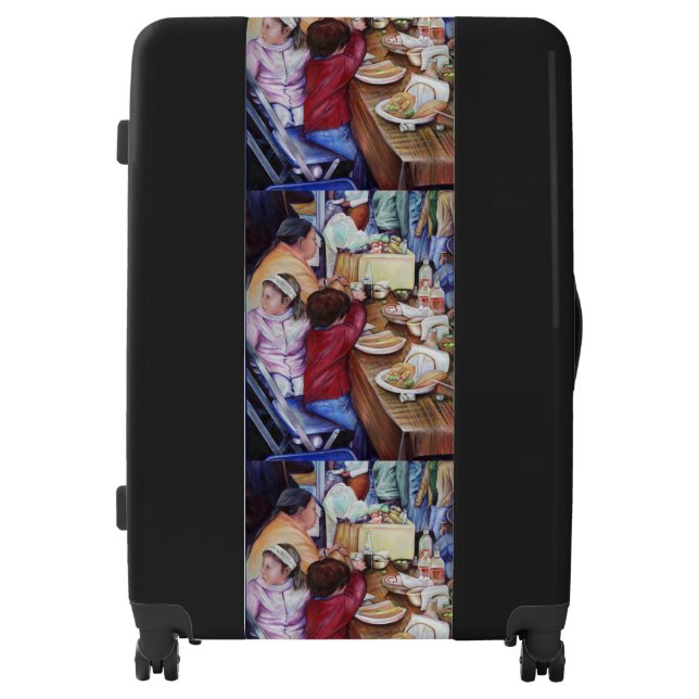 Pleasant Picnic, Mexico Luggage (Front)