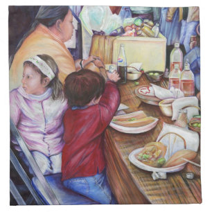 Pleasant Picnic, Mexico Napkin