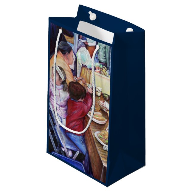 Pleasant Picnic, Mexico Small Gift Bag (Front Angled)