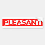 Pleasant Stamp Bumper Sticker