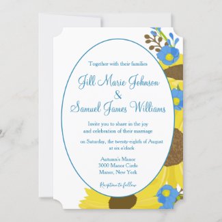 Pleasant Sunflower Beauty Wedding