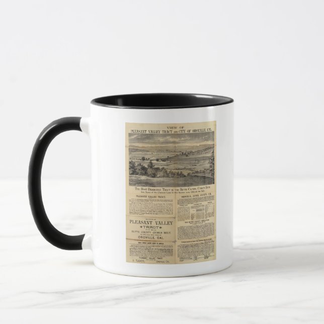 Pleasant Valley, California Mug (Left)