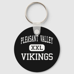 Pleasant Valley - Vikings - High - Chico Keychain