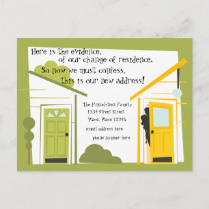 Pleasant View Announcement Postcard