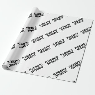 Pleasantly Offensive Wrapping Paper