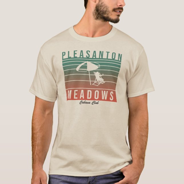 Pleasanton Meadows Vintage Lounge  T-Shirt (Front)